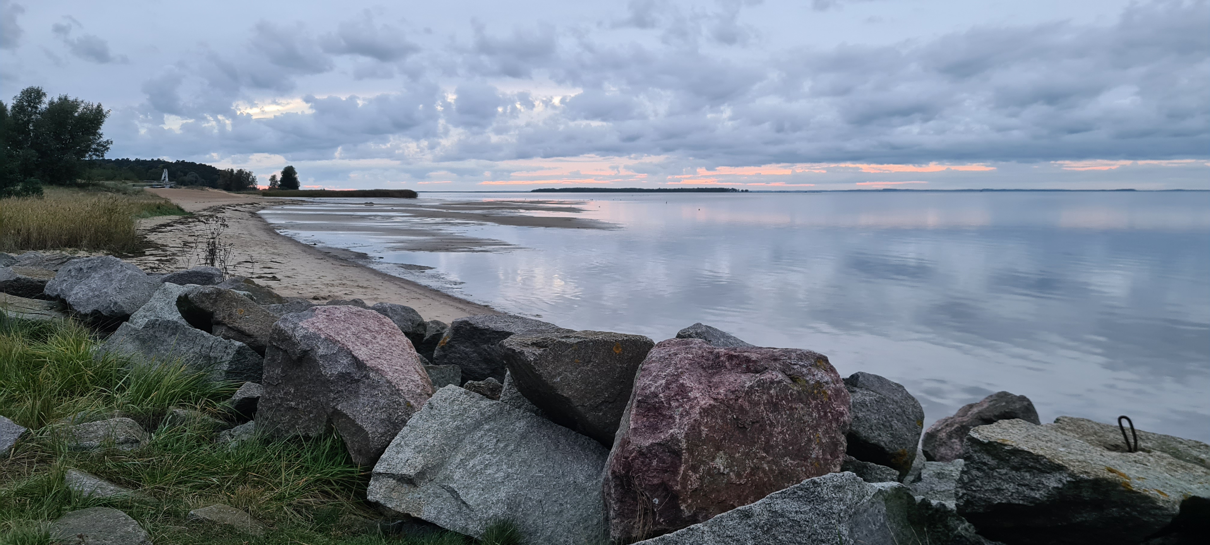 Freest, Blick auf den Bodden